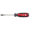 Milwaukee Tool Milwaukee 1/4" Slotted 4" Cushion Grip Screwdriver (USA)