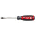 Milwaukee Tool Milwaukee 1/4" Slotted 4" Cushion Grip Screwdriver (USA)