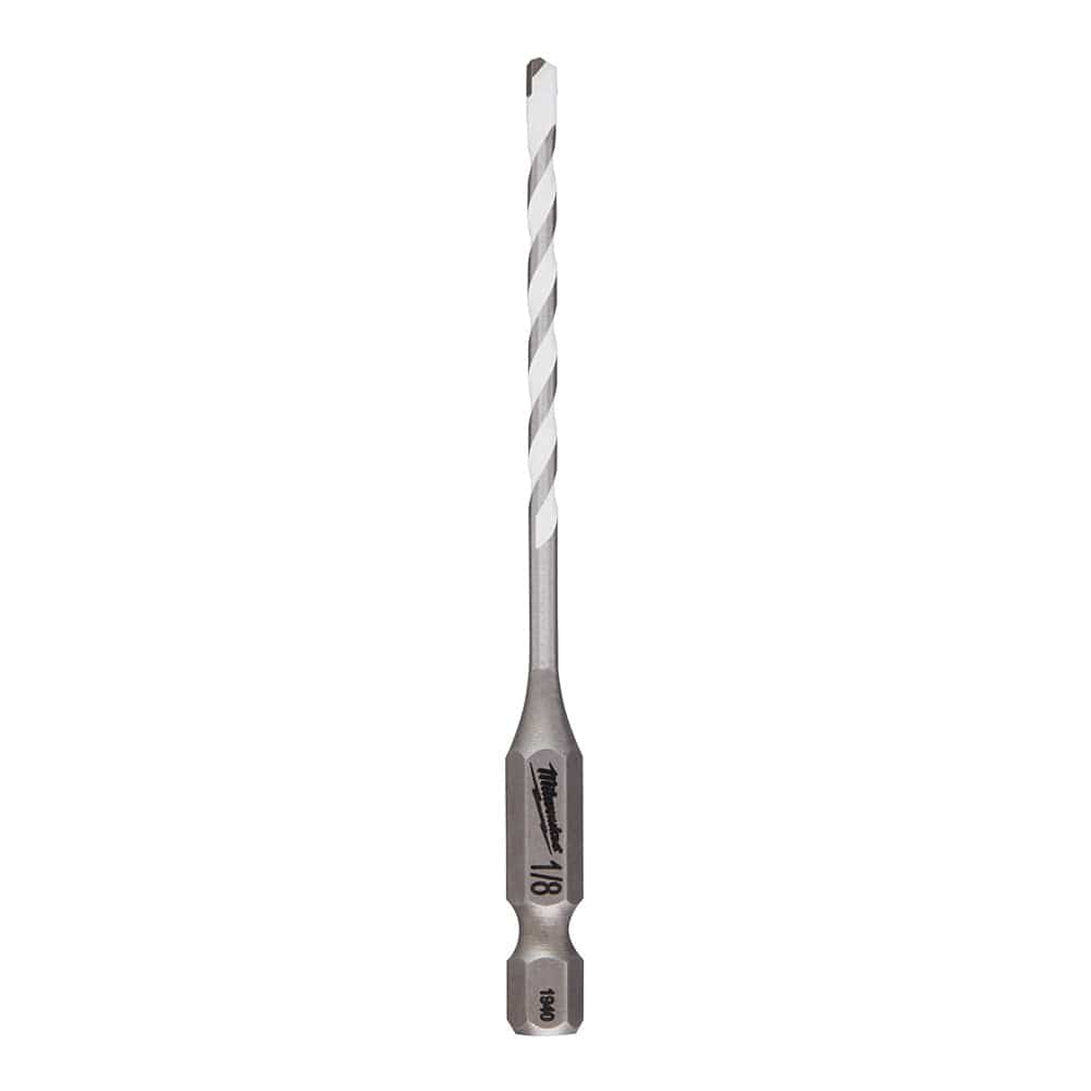 Milwaukee Tool Power Tools Accessories Milwaukee 1/8 in. SHOCKWAVE™ Carbide Multi-Material Drill Bit