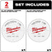 Milwaukee Tool Power Tools Accessories Milwaukee 10 in. 40T + 60T Two Pack Circular Saw Blades