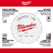 Milwaukee Tool Power Tools Accessories Milwaukee 10 in. 50T Combination Circular Saw Blade