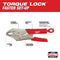 Milwaukee Tool Milwaukee 10 in. TORQUE LOCK™ Curved Jaw Locking Pliers With Grip