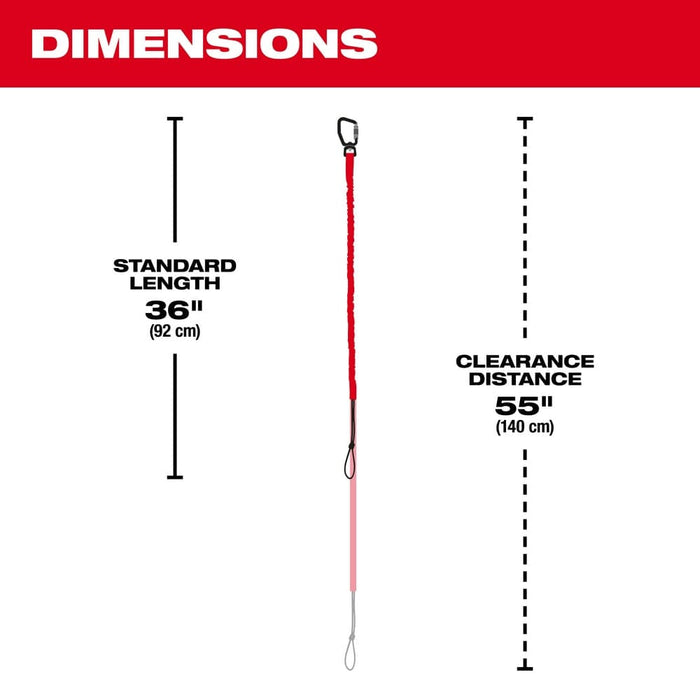 Milwaukee Tool Milwaukee 10 Lb. Locking Tool Lanyard