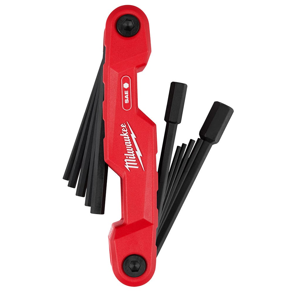 Milwaukee Tool Milwaukee 11-Key Electrician's Folding Hex Key Set - SAE