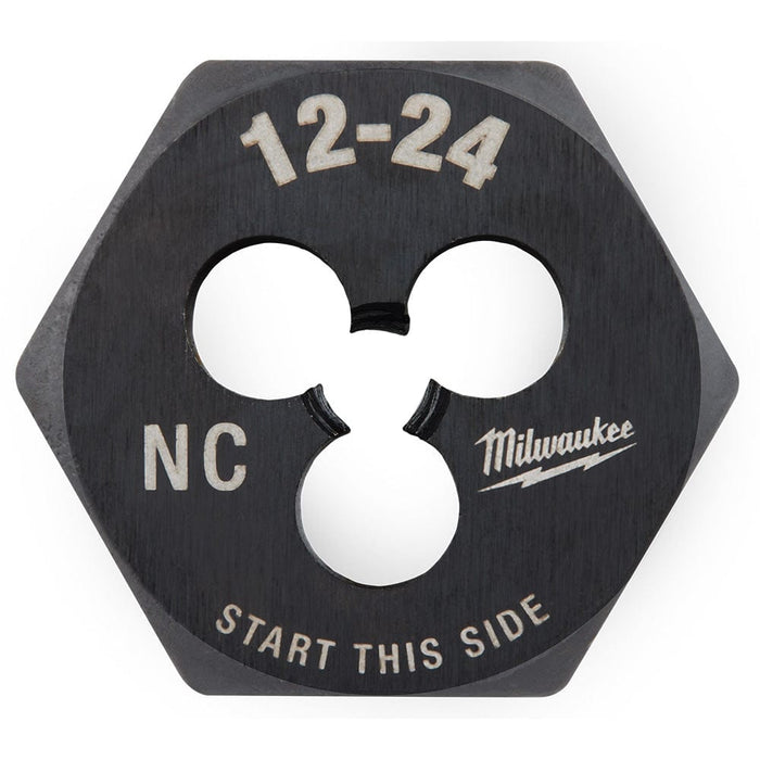 Milwaukee Tool Accessories Milwaukee 12-24 NC 1-Inch Hex Threading Die