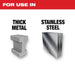 Milwaukee Tool Power Tools Accessories Milwaukee 12" 8TPI The TORCH™ with Carbide Teeth SAWZALL® Blade  1PK