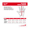 Milwaukee Tool Apparel and Safety Gear Milwaukee (12) CUT 4 HIGH DEXTERITY GLOVES