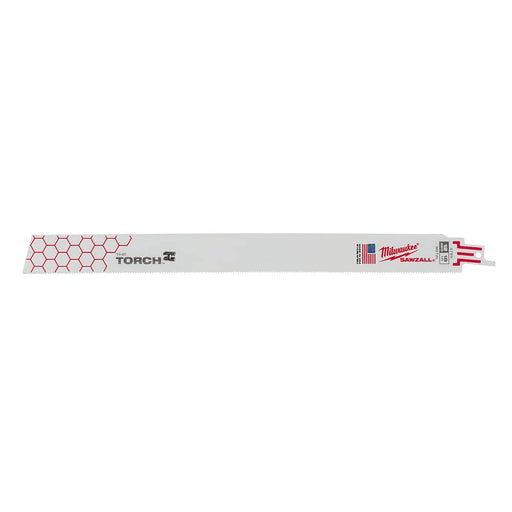 Milwaukee Tool Power Tools Accessories Milwaukee 12 in. 18 TPI THE TORCH™ SAWZALL® Blade 5PK