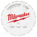 Milwaukee Tool Power Tools Accessories Milwaukee 12 in. 60T Combination Circular Saw Blade