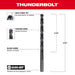 Milwaukee Tool Milwaukee 13/64 in. Thunderbolt® Black Oxide Drill Bit