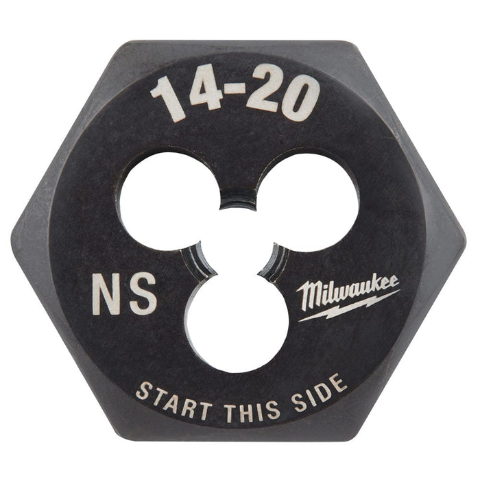 Milwaukee Tool Accessories Milwaukee 14-20 NS 1-Inch Hex Threading Die