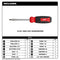 Milwaukee Tool Power Tools Accessories Milwaukee 14-in-1 Multi-Bit Screwdriver