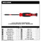 Milwaukee Tool Milwaukee 14-in-1 Multi-Bit Screwdriver W/ SHOCKWAVE Impact Duty™ Bits