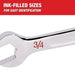 Milwaukee Tool Milwaukee 15pc Ratcheting Combination Wrench Set - SAE