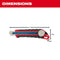 Milwaukee Tool Milwaukee 18mm Snap-Off Knife Metal Lock