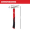 Milwaukee Tool Milwaukee 19 oz Smooth Face Poly/Fiberglass Handle Hammer