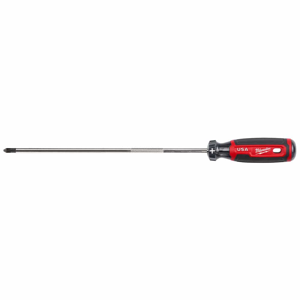 Milwaukee Tool Milwaukee #2 Phillips 10" Cushion Grip Screwdriver (USA)