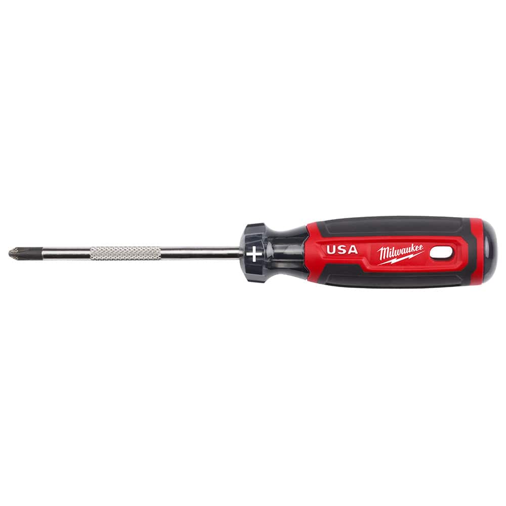 Milwaukee Tool Milwaukee #2 Phillips 4" Cushion Grip Screwdriver (USA)