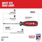 Milwaukee Tool Milwaukee #2 Square 4" Cushion Grip Screwdriver (USA)