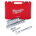 Milwaukee Tool Milwaukee 22 pc. 1/2 in. Socket Wrench Set (SAE)