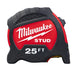 Milwaukee Tool Milwaukee 25ft Gen II STUD™ Tape Measure