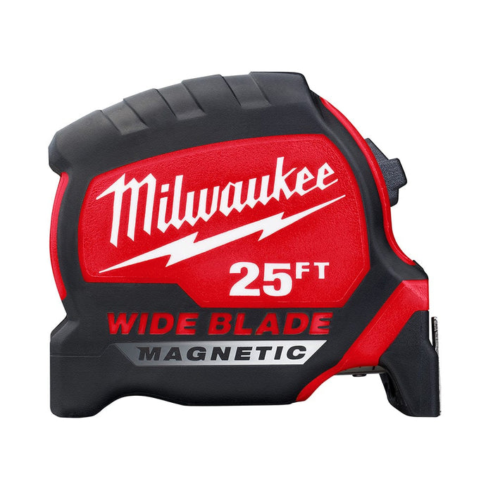 Milwaukee Tool Milwaukee 25Ft Wide Blade Magnetic Tape Measure