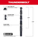 Milwaukee Tool Milwaukee 27/64 in. Thunderbolt® Black Oxide Drill Bit