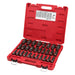 Milwaukee Tool Accessories Milwaukee 29PC SHOCKWAVE™ Impact Duty™ 1/2" Drive SAE & Metric Deep 6 Point Socket Set