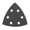 Milwaukee Tool Accessories Milwaukee 3-1/2" 180 GRIT TRIANGLE SANDPAPER 6PK