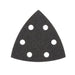 Milwaukee Tool Accessories Milwaukee 3-1/2" 80 GRIT TRIANGLE SANDPAPER 6PK