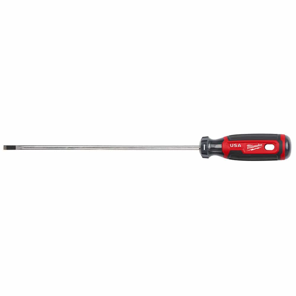 Milwaukee Tool Milwaukee 3/16" Cabinet 8" Cushion Grip Screwdriver (USA)
