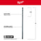 Milwaukee Tool Milwaukee 3/8 in. Aircraft Length Black Oxide Drill Bit