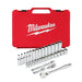 Milwaukee Tool Milwaukee 3/8 in. Drive 32 pc. Ratchet & Socket Set - Metric