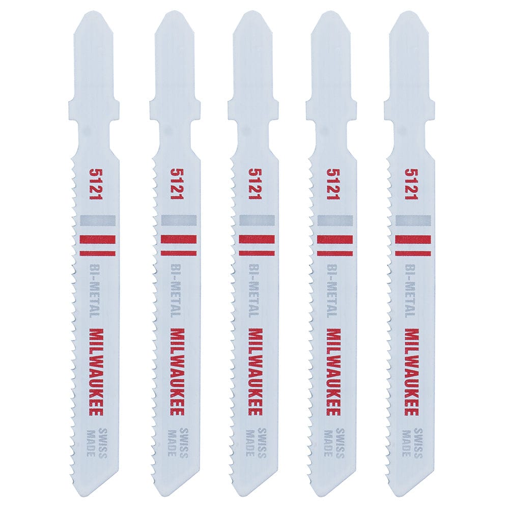 Milwaukee Tool Milwaukee 3 in. 18 TPI Bi-Metal Jig Saw Blade 5PK