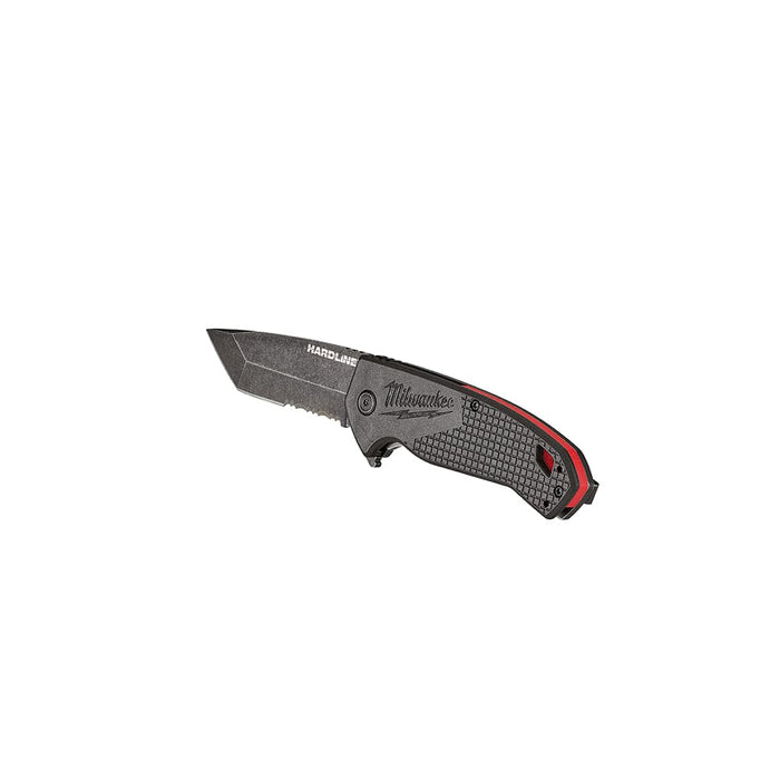 Milwaukee Tool Milwaukee 3 in. HARDLINE™ Serrated Tanto Blade Pocket Knife