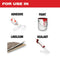 Milwaukee Tool Accessories Milwaukee 3 in. Scraper Blade