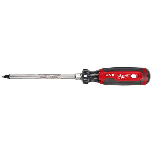 Milwaukee Tool Milwaukee #3 Square 6" Cushion Grip Screwdriver (USA)