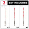 Milwaukee Tool Power Tools Accessories Milwaukee 3pc. SHOCKWAVE™ Carbide Hammer Drill Bit Kit