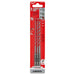 Milwaukee Tool Power Tools Accessories Milwaukee 3pc. SHOCKWAVE™ Carbide Hammer Drill Bit Kit