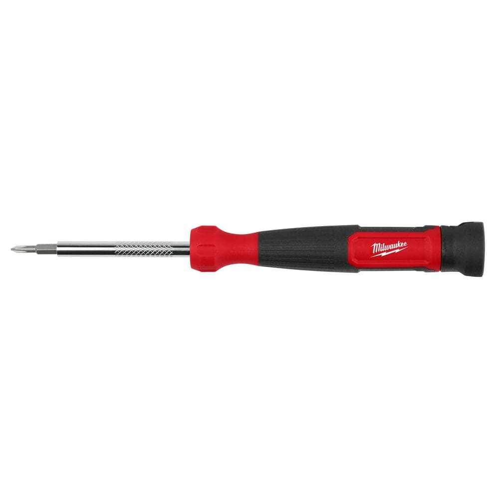 Milwaukee Tool Power Tools Accessories Milwaukee 4-in-1 Precision Multi-Bit Screwdriver