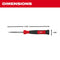 Milwaukee Tool Power Tools Accessories Milwaukee 4-in-1 Precision Multi-Bit Screwdriver