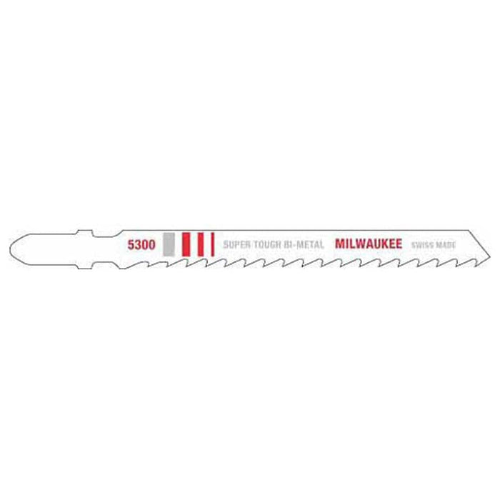 Milwaukee Tool Milwaukee 4 in. 6 TPI Bi-Metal Jig Saw Blade 5PK