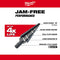 Milwaukee Tool Power Tools Accessories Milwaukee #4 Step Drill Bit, 3/16 in. - 7/8 in. x 1/16 in.