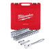 Milwaukee Tool Milwaukee 47 pc. 1/2 in. Socket Wrench Set (SAE & Metric)