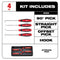 Milwaukee Tool Milwaukee 4pc Hook & Pick Set
