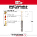 Milwaukee Tool Power Tools Accessories Milwaukee 5/64 in. Titanium SHOCKWAVE™ Drill Bit