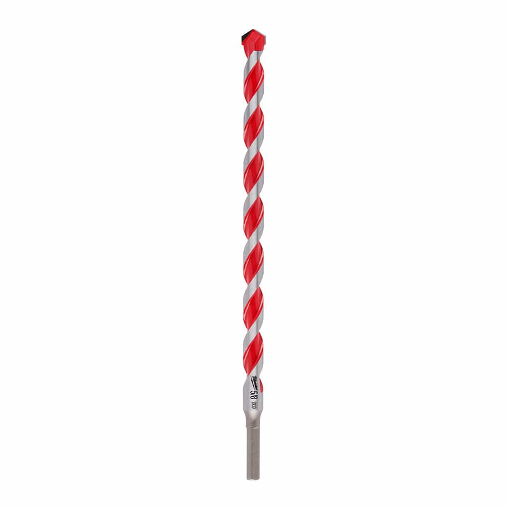 Milwaukee Tool Power Tools Accessories Milwaukee 5/8 in. x 10 in. x 12 in. Carbide Hammer Drill Bit