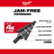 Milwaukee Tool Power Tools Accessories Milwaukee #5 Step Drill Bit, 1/4 in. - 1-3/8 in. x 1/8 in.