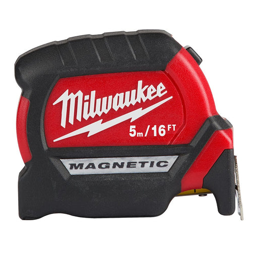 Milwaukee Tool Milwaukee 5M/16Ft Compact Magnetic Tape Measure