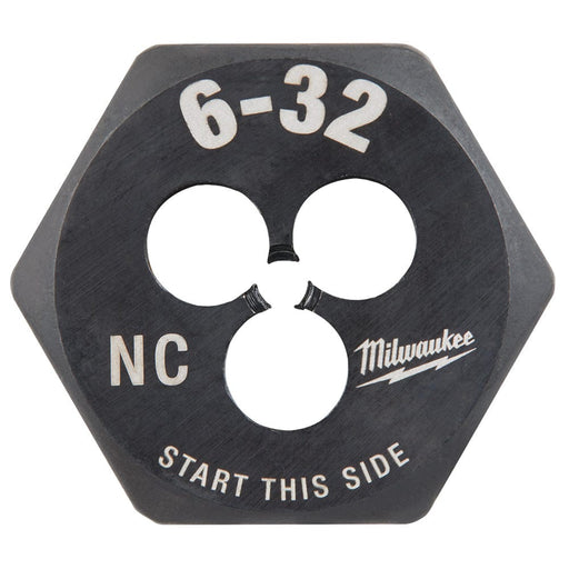 Milwaukee Tool Accessories Milwaukee 6-32 NC 1-Inch Hex Threading Die